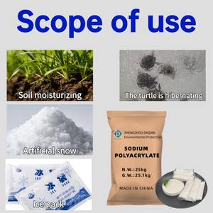 Sampel Gratis <span class=keywords><strong>Sodium</strong></span> Polyacrylate Potassium Polyacrylate Polimer Superabsorben SAP Merek DA QIAN Kemurnian 100% CAS 25608-12-2 Henan - Product Image 3