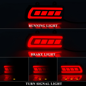 Luces LED de Señal de Giro Secuencial Traseras para <span class=keywords><strong>Honda</strong></span> CR-V <span class=keywords><strong>CRV</strong></span> 2015 <span class=keywords><strong>2016</strong></span>, 2 Piezas, Reflector de Parachoques Trasero, Luces de Niebla, Freno y Stop - Product Image 5