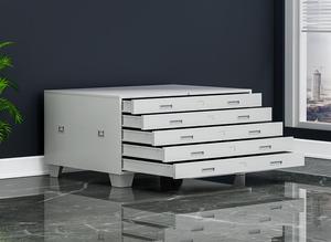 Classeur en acier moderne A0/A1 avec 5 tiroirs et serrure à clé pour usage bureautique - Product Image 2