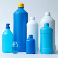 Bouteilles en plastique PP sans BPA moulées par soufflage en gros - Emballages personnalisables pour boissons énergisantes et autres boissons avec espace pour l'étiquette