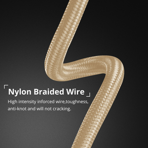 3ft Nhanh Chóng Sạc TPE Vỏ Bọc Cáp Cho Iphone 14 Pro Max 1M Nhôm Nylon Bện USB Dữ Liệu Sync Cable Cho Máy Tính Máy Quét Sử Dụng - Product Image 3