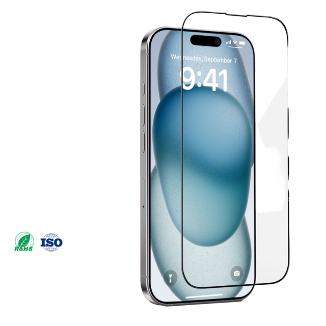 9H Full Coverage Anti-Static Tempered Glass Screen Protector for 12 Pro Anti-Scratch Anti-Oil 13 14 15 16 Plus 17 Pro Max AIR