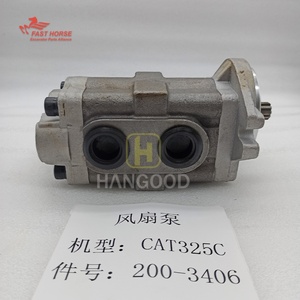 อะไหล่เครื่องจักรก่อสร้างใหม่แท้ของ Hangood รุ่น 200-3406 ปั๊มไฮดรอลิกเกียร์อะไหล่รถขุด รุ่น 200-3406 สำหรับ CAT 325C 322C - Product Image 5