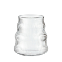 Bouilloire en verre résistant à la chaleur durable pour la cuisine et la maison, livrée avec une boîte de couleur, verre borosilicate, ensemble de 7 pièces, forme d'arbre de Noël
