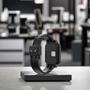 W7 tù phá vỡ giám sát bluetooth đèn hiệu <span class=keywords><strong>Transmitter</strong></span> hệ thống định vị thông minh ibeacon tag Tù Nhân mắt cá chân Vòng đeo tay theo dõi - Product Image 5