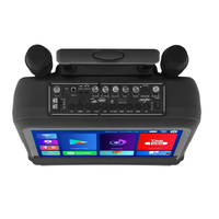 Prêt à expédier, caisson de basses de 10 pouces, 2 voies, 40 W de puissance, 2 Go de RAM, 64 Go de ROM, Android 12, WIFI, machine de karaoké mobile multifonctionnelle pour l'extérieur