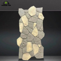 Carrelage en PU léger et écologique de style pierre, épaisseur 100 mm, pour la décoration murale