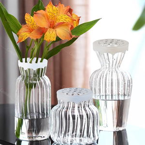 Offre Spéciale Tik Tok : Grille Florale Élastique en Silicone pour Décoration de Vases et Plantation de Jardins avec Outils Essentiels - Product Image 2