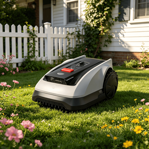 Tondeuse robot haute performance Ecovacs GOAT O600 RTK autotractée sans fil 600m avec navigation RTK sans fil et évitement d'obstacles AIVI pour une précision optimale - Product Image 1