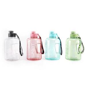 Logo personalizzato mezzo gallone 2L riutilizzabile coperchio bottiglia d'acqua in plastica isolamento termico rivestimento Anti-corrosione palestra sport motivazionale - Product Image 2