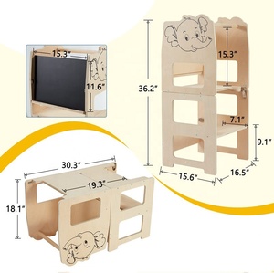 Meubles Montessori, tour d'apprentissage pour enfants, tabouret escabeau de cuisine, échantillon gratuit - Product Image 6