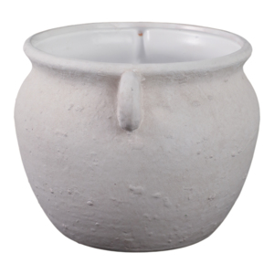 Vaso in ceramica rustico con manici per piante da interno ed esterno, decorazione da giardino - Product Image 3