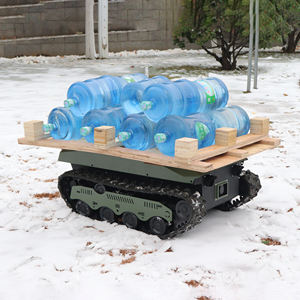 รถหุ่นยนต์ตีนตะขาบแบบ RC แพลตฟอร์มยานพาหนะตีนตะขาบแบบ Panzer สำหรับงานเกษตรกรรม พร้อมระบบติดตามด้วยล้อยางและ Lidar - Product Image 6