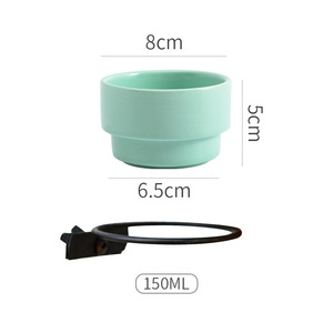 Nouvelle arrivée pièces de décoration de la maison en céramique mangeoire à oiseaux en céramique abreuvoir pour oiseaux accessoires mangeoire à eau - Product Image 6