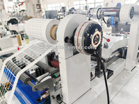 Machine de découpe automatique à plat UTM320Z pour autocollants en mousse en rouleau, découpeuse de tickets et d'étiquettes à plat avec perforatrice