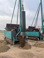 Compacteur de sol à plaques contrôlé par PLC entièrement automatique à haut rendement avec pompe à roulement de moteur pour la construction