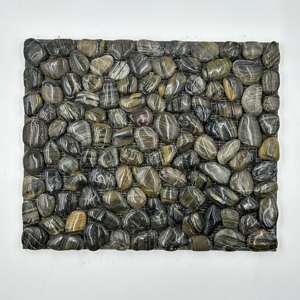 Wholesale High Polished White River Pebble Stone Mosaic Tile for <strong>Pool</strong> <strong>Hall</strong> Bathroom Kitchen Garden Home <strong>Decorations</strong> - Product Image 1