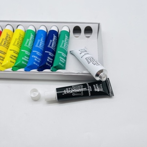 Set di 12 Colori Acquerelli in Tubetto da 12ml, Non Tossici, per Bambini, Ritorno a Scuola, Forniture per Disegno Artistico, Regalo - Product Image 6