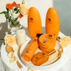 ครีมบำรุงผมน้ำมันอาร์แกนสำหรับผมน้ำมันอาร์แกนมิดาสออร์แกนิคครีมเพิ่มความหนาให้ผมลอนเบา - Product Image 5