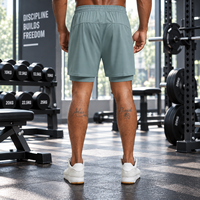 Shorts de course pour hommes, shorts de sport 2 en 1, shorts de jogging, shorts de sport à séchage rapide, shorts de gym athlétiques