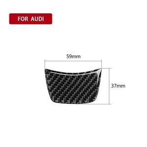 3K 5D de pegatinas de fibra de carbono cubierta de <span class=keywords><strong>volante</strong></span> para <span class=keywords><strong>Audi</strong></span> <span class=keywords><strong>A3</strong></span> 8V 14-19 Interior del coche decorativo Trim - Product Image 2