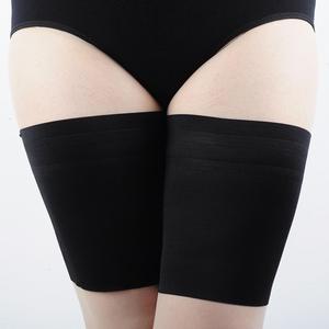 Protector de piernas antifricción suave y fino personalizado para mujer, protector antideslizante para aliviar el dolor, manga alta para el muslo - Product Image 3