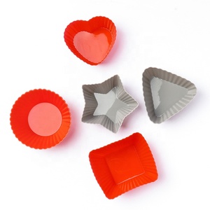 Taza de molde de tarta de huevo de silicona de grado alimenticio reutilizable para hacer tartas de huevo - Product Image 2