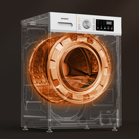 10 kg DD Inverter Washer and Dryer Combo Washing Machine With English Panel SKYWORTH for Home Use