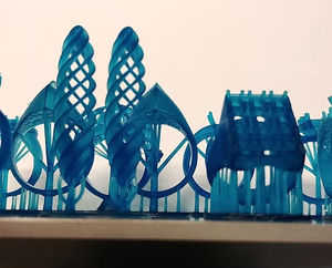 Resina de Impresión 3D BlueCast X5 para LCD/DLP Monocromática, Resina Fundible de 0.5 kg para Máquinas de Resina DLP y LCD Monocromáticas, Italia - Product Image 4