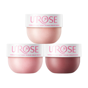 U'ROSE Bath Salt <b>Body</b> <b>Scrub</b> Cream Exfoliating For All Skin Types Fruit Fragrance - Product Image 2