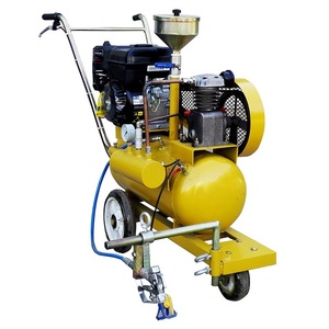 Machine de pulvérisation d'huile de base manuelle avec pompe à air pour le travail de marquage routier, machine de suppression de lignes routières - Product Image 6