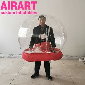 كرة ثلجية للكريسماس للعروض والزينة الخارجية |   كرة ثلجية قابلة للنفخ لعيد الميلاد - Product Image 2