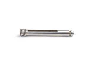 Swiss turn parts machined metal components stainless steel parts custom turned fittings threaded connectors industrial hardware - Product Image 3