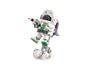 Custom Space Ranger Building Block Figurine Floating MOC Desktop Ornament Low MOQ Movie <strong>IP</strong> Souvenir Factory Direct Fast - Product Image 4