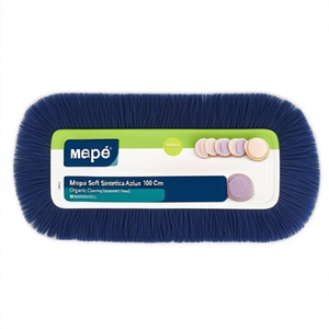 Testina di Ricambio per Mop Sintetico Morbido Blu 100 Cm, Mop Organico per Pulizia - Product Image 2