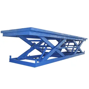 Xinjianhao hydraulic Large Tonnage Shear Fork Lift Elevator Shear Fork Lift Platform Fixed Shear Fork Lift