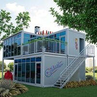Vente en gros Petite Maison 20 pieds Maison conteneur mobile à plat Hôtel de luxe préfabriqué en plein air à bon prix