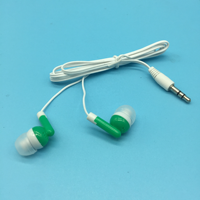 Earphone murah Earphone sekali pakai untuk Headphone Earbud Headset penerbangan penerbangan penerbangan