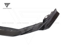 VRS 2017 Ver Magnum Opus Style Lèvre avant en fibre de carbone pour Nissan GTR R35 2017-2018