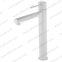 Keran wastafel kamar mandi, Grifo De Lavabo terpasang di dek hitam krom, keran wastafel kamar mandi, keran air tunggal, keran air panas dan dingin