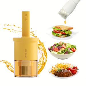 300ML Multifunction Home Kitchen Use Removable Handle Food Grade Oil Dispenser <b>Bottle</b> with Silicone <b>Brush</b> - Product Image 1