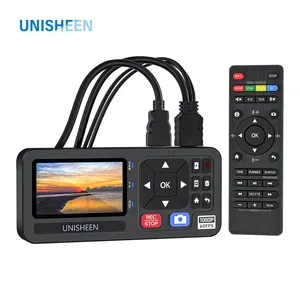 Unisheen Hot HD DVD视频转换器捕获并将视频从RCA VHS流传输到数字转换器盒