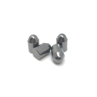 Boutons en carbure de tungstène poli sur mesure de haute qualité OEM pour outils de forage pétrolier et minier, gris argenté, cylindriques, 100 %