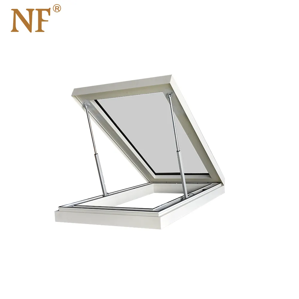 De aluminio perfil de vidrio sistema de techo