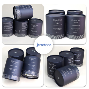 Contenedor de alimentos personalizado caja de tubo de papel redondo sellado de polvo embalaje de tubo de papel - Product Image 4