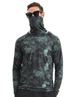 Chemise de pêche personnalisée de haute qualité, UPF50, séchage rapide, évacuation de l'humidité, manches longues, logo par sublimation, performance