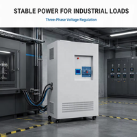 Stabilisateur de tension statique triphasé SCR à thyristors durable de type 380V/400V 200KVA