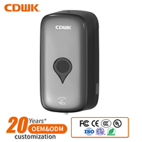 Dispenser Pembersih Tangan Cair Otomatis Tanpa Sentuh, Terpasang di Dinding, Sensor Cerdas, Dispenser Sabun Otomatis 1000ml, Busa
