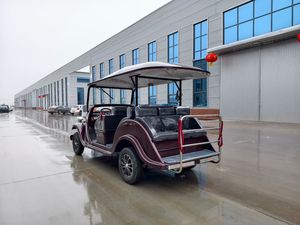 Meilleure vente de l'usine : Bus électrique touristique 8 places (blanc) — Idéal pour les navettes touristiques - Product Image 2