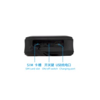 Rastreador GPS 4G con Imán Potente, Batería Recargable de 10000mAh de Larga Duración, Botón de Emergencia SOS Global